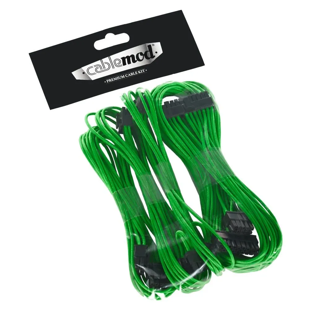 CableMod SE-Series ModFlex Basic kabelset Seasonic groen