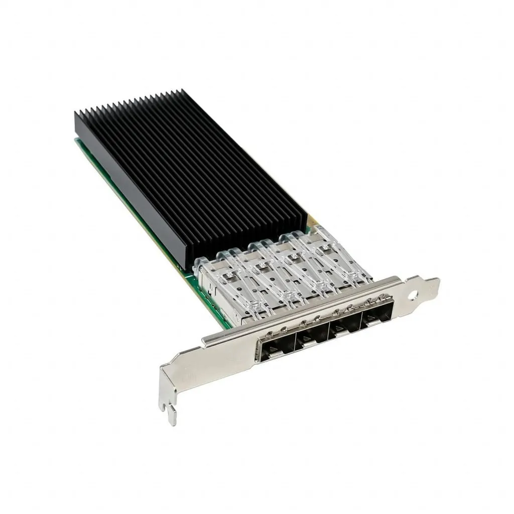 Microconnect ConnectX-4 netwerkkaart PCIe 4x25GbE SFP28