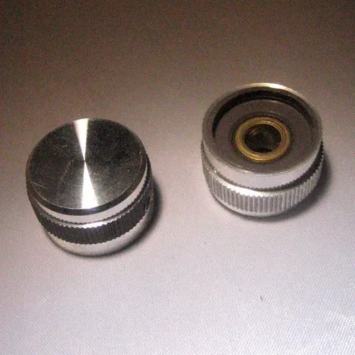 T.E.G. Knop Alu Schroef 13x19 draaiknop 6mm aluminium