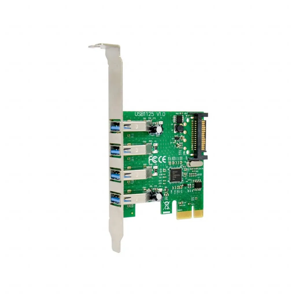 Microconnect VL805 USB 3.0 uitbreidingskaart 4-poorts