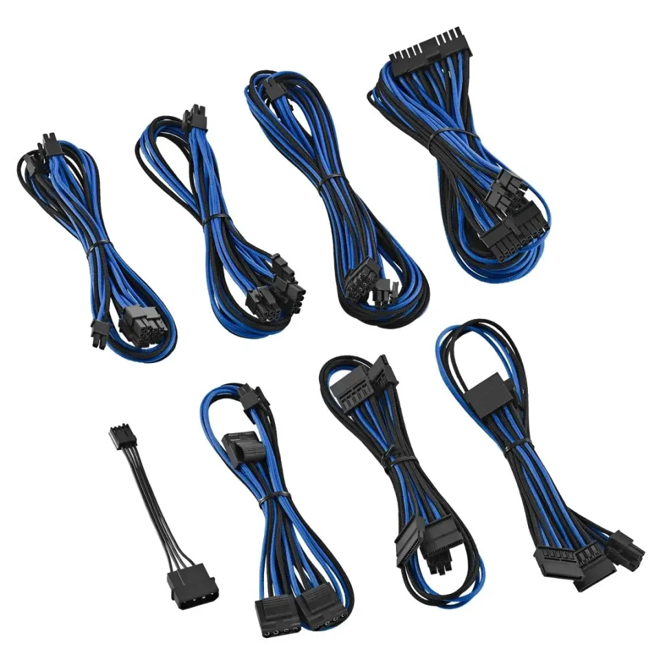 CableMod E-Series ModFlex kabelset EVGA zwart blauw