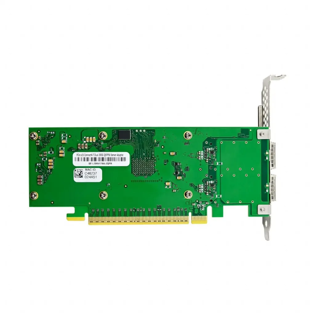 Microconnect ConnectX-7 netwerkkaart PCIe 4.0 200GbE QSFP56 dual-port