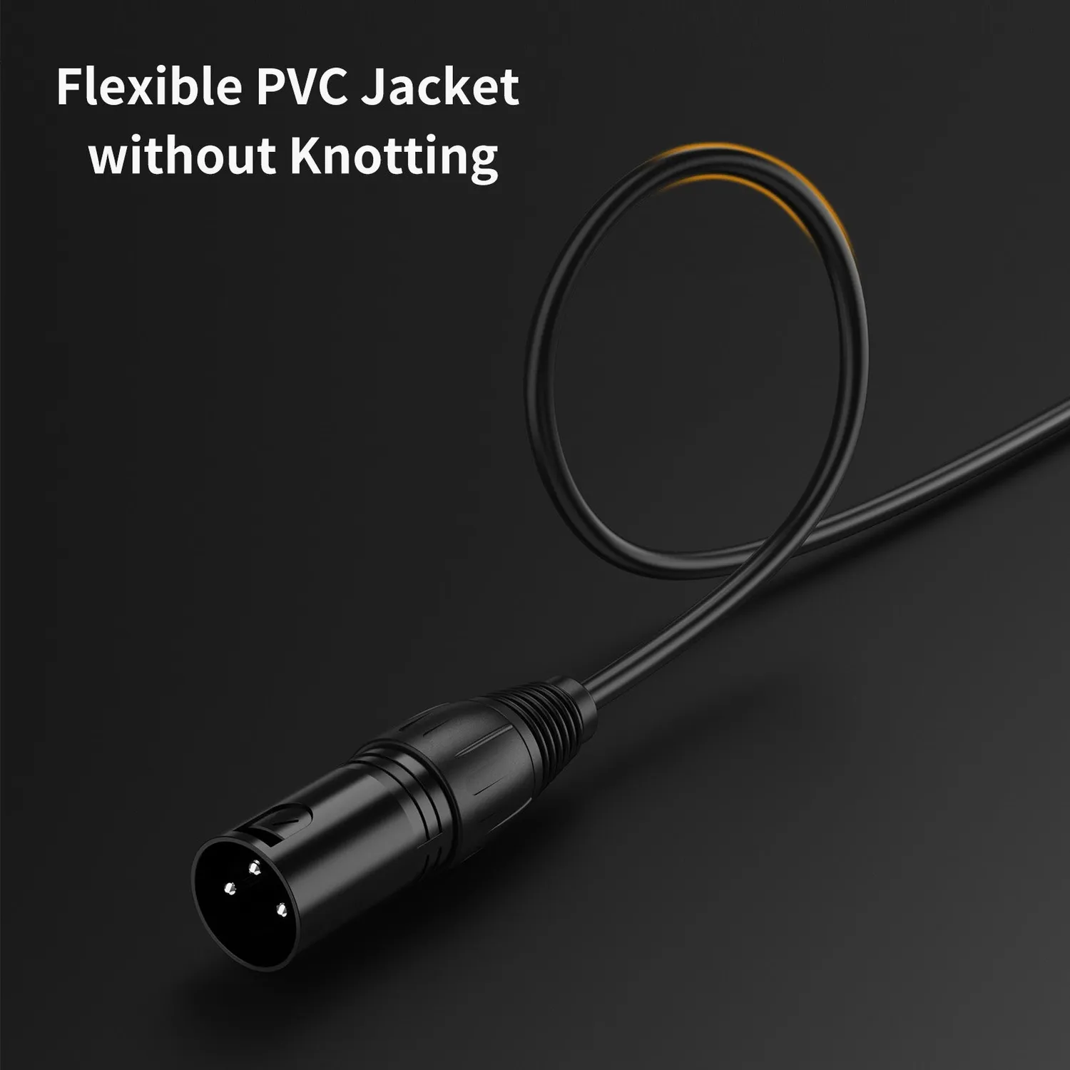 CableCreation 3,5mm naar XLR kabel 1 meter mono