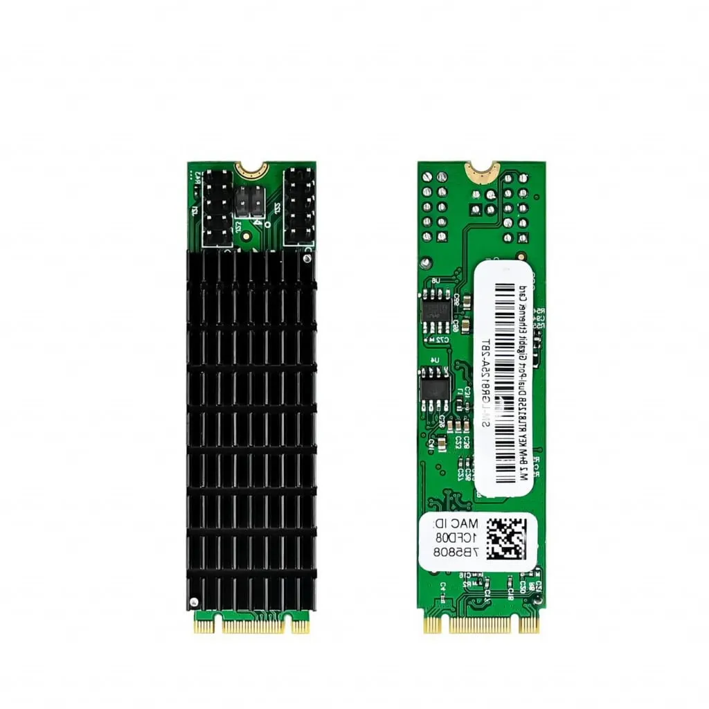 Microconnect RTL8125B netwerkkaart M.2 Dual-2.5G PCIe