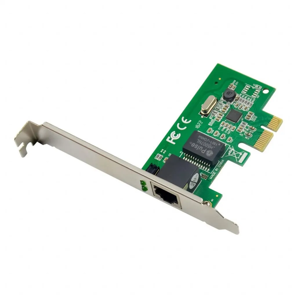Microconnect RTL8111E netwerkkaart PCIe x1 RJ45 1Gb