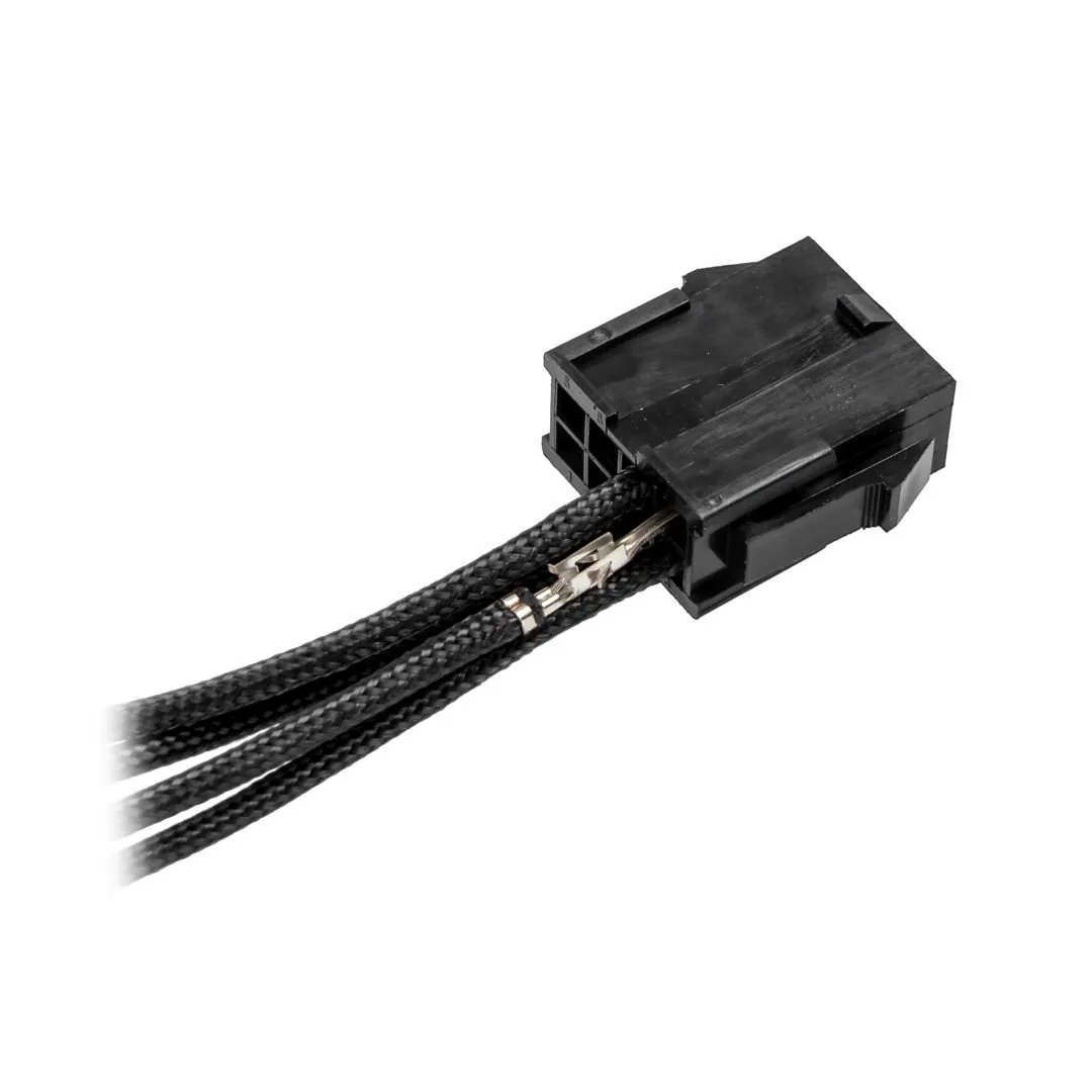 CableMod ModFlex Sleeved Wires kabel zwart 60cm 4-pack