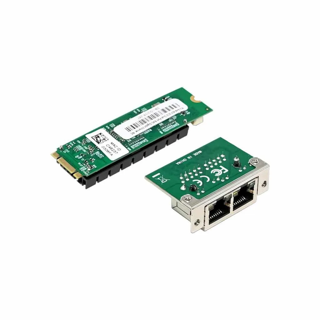 Microconnect M.2 I210-T2 netwerkkaart dual 1G RJ45