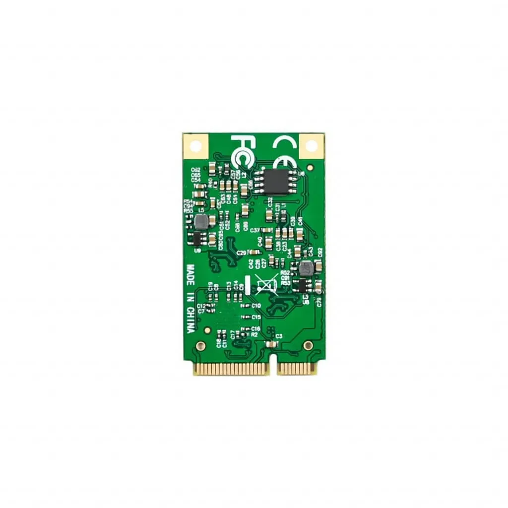 Microconnect Mini PCIe RTL8125B netwerkkaart dual 2.5G