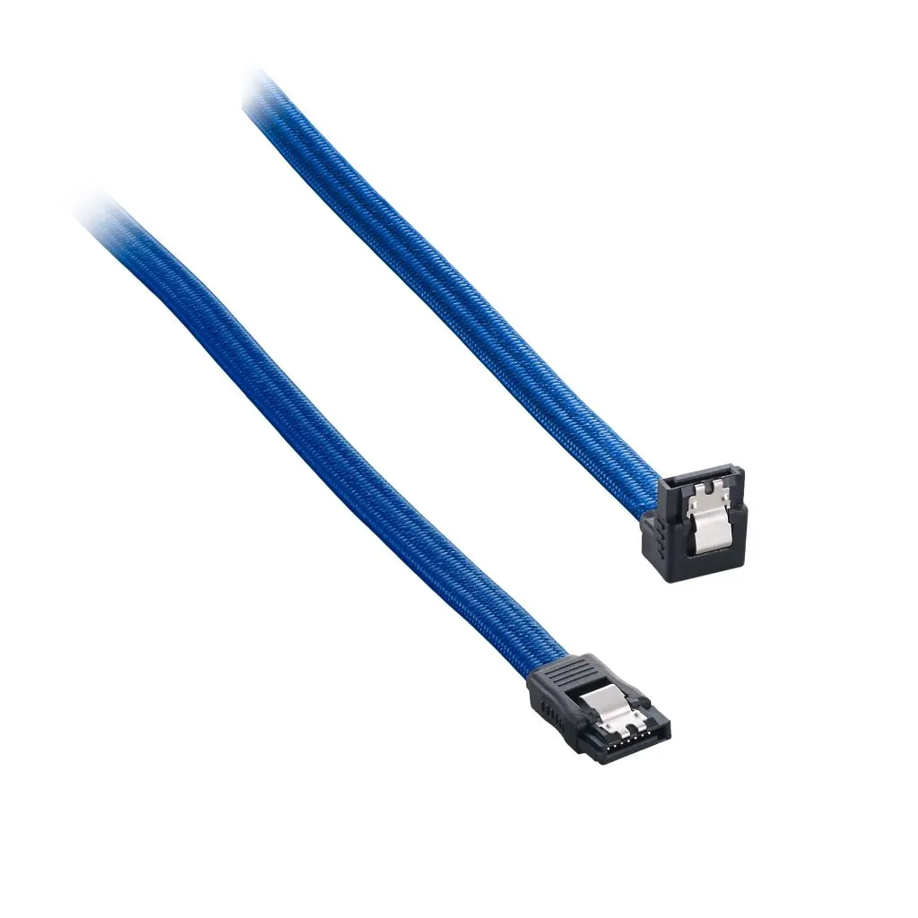 CableMod ModFlex SATA kabel haaks 30cm blauw