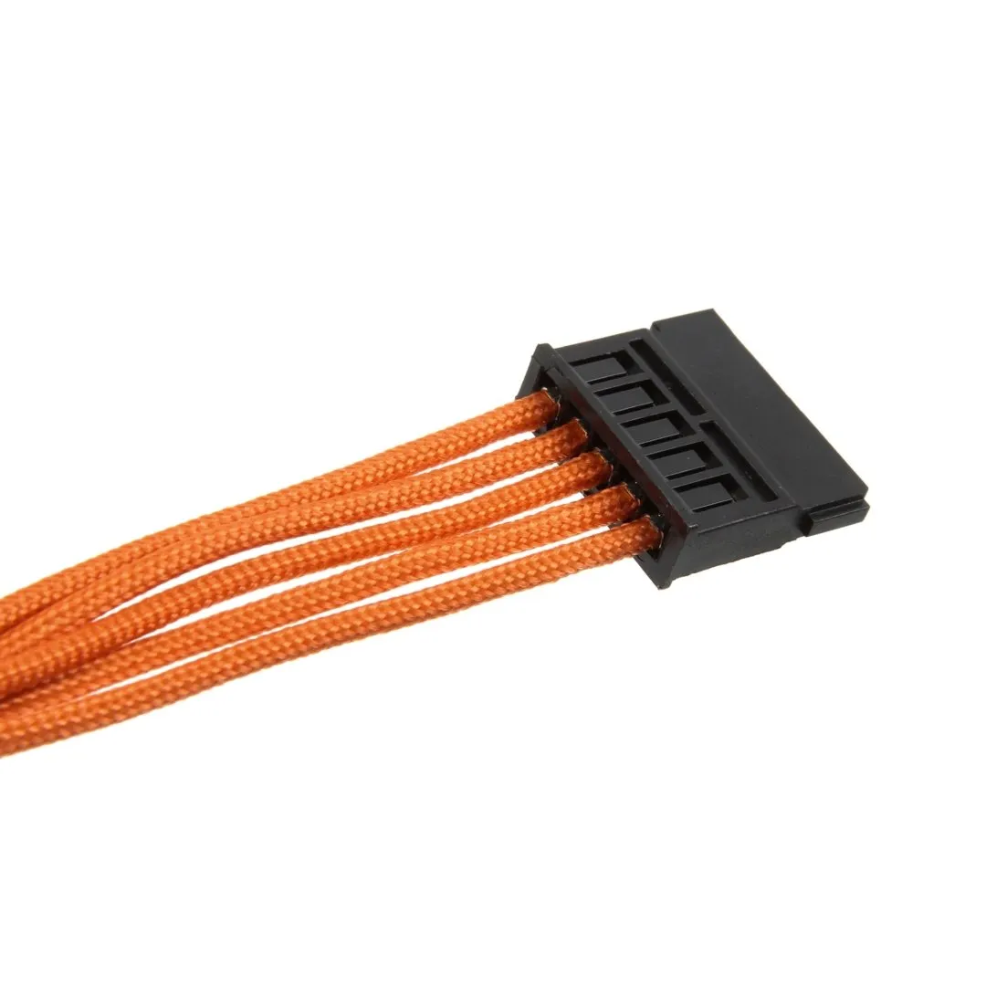 CableMod ST-Series ModFlex kabelset SilverStone oranje complete set