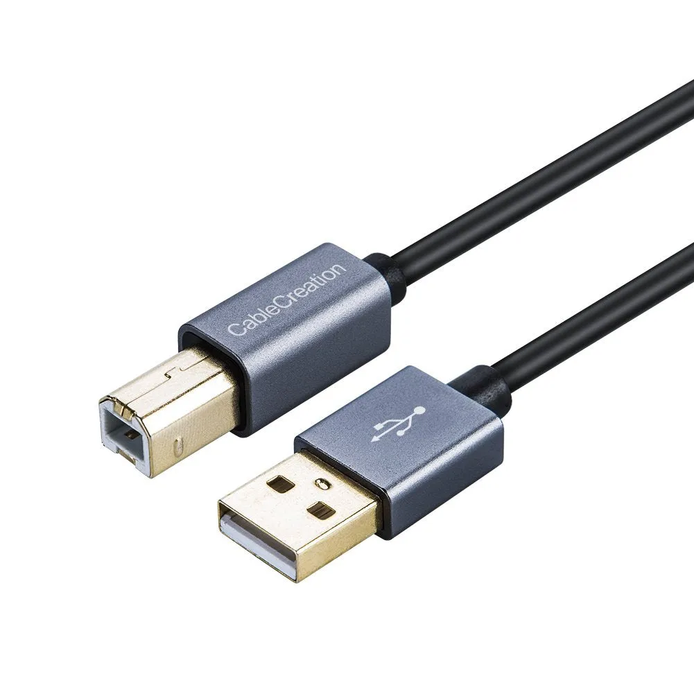 CableCreation USB A naar USB B printerkabel 1,5m