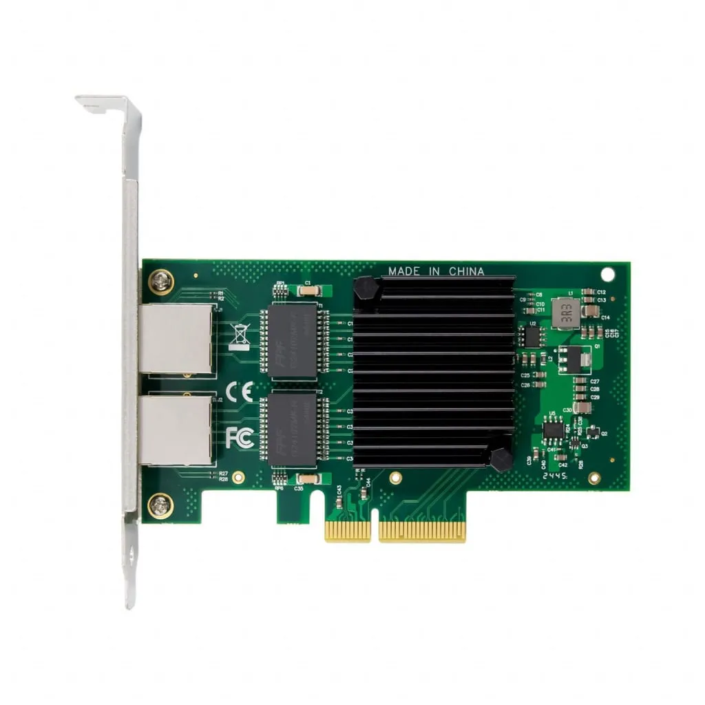 Microconnect I350AM2 netwerkkaart PCIe 2-poort 1GbE
