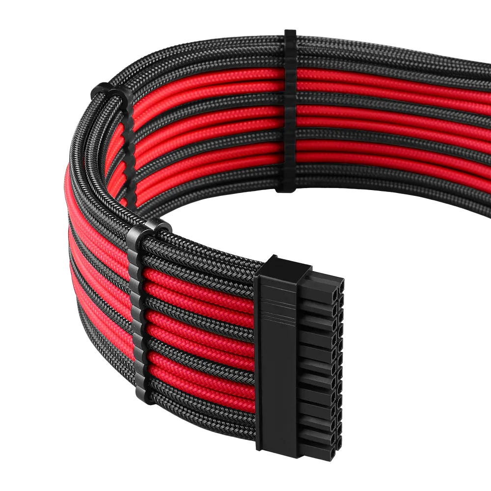 CableMod RT-Series Pro ModMesh 12VHPWR kabelset zwart-rood