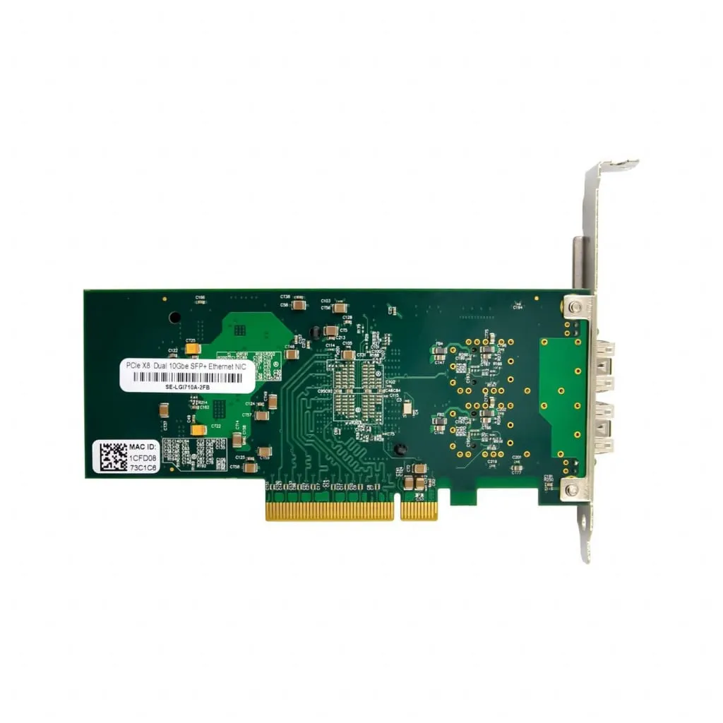 Microconnect X710-DA2 netwerkkaart dual 10GbE SFP+ PCIe x8
