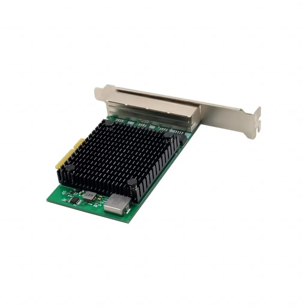 Microconnect RTL8125B netwerkkaart quad 2.5G PCIe x4
