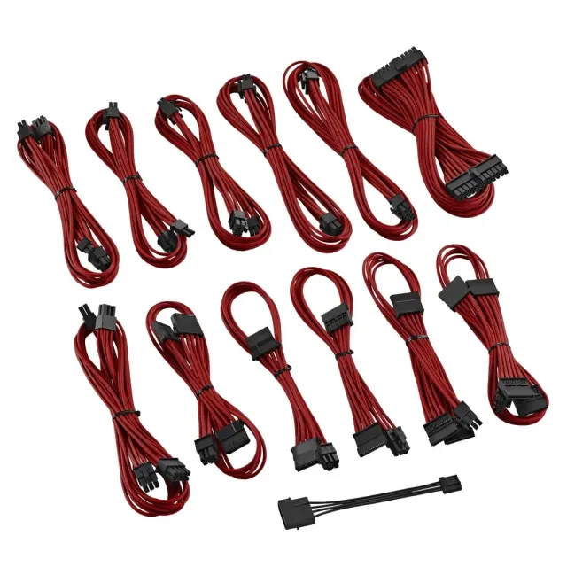CableMod ST-Series ModFlex kabelset Silverstone rood