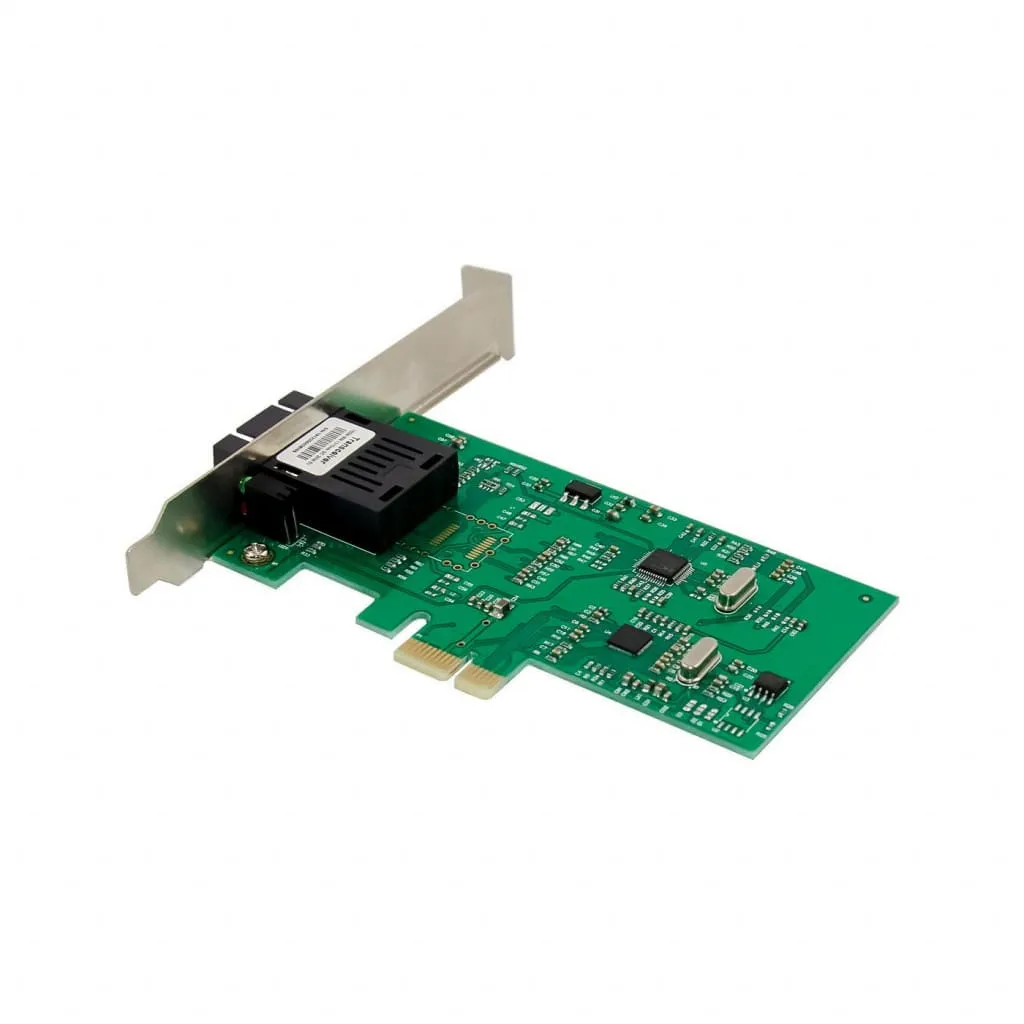 MicroConnect PCIe netwerkkaart 100M SC fiber RTL8105E