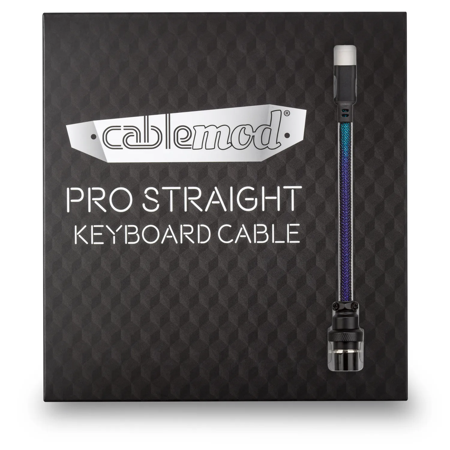 CableMod Pro keyboard kabel 150cm dark rainbow