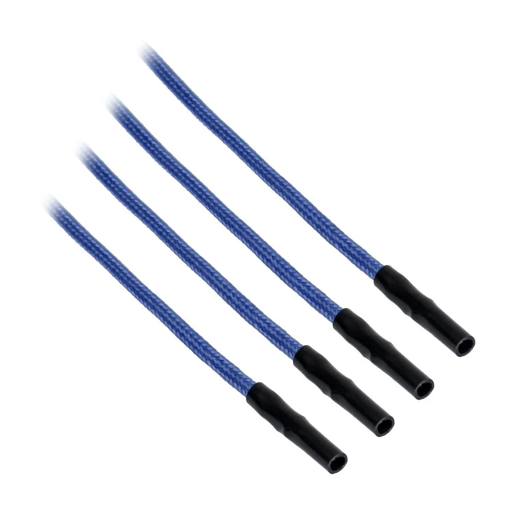 CableMod ModFlex Sleeved Wires blauw 60cm 4-pack