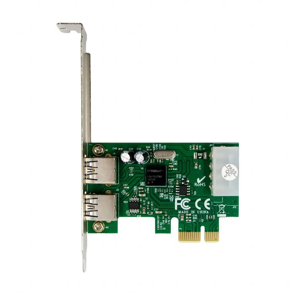 Microconnect NEC720200 PCIe USB 3.0 uitbreidingskaart 2-poorts