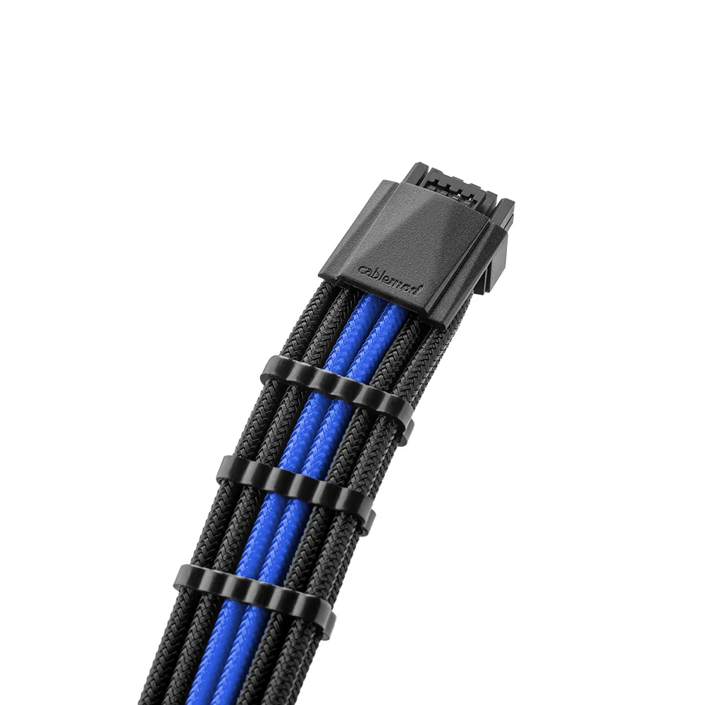 CableMod RT-Series Pro 12VHPWR kabelset zwart blauw