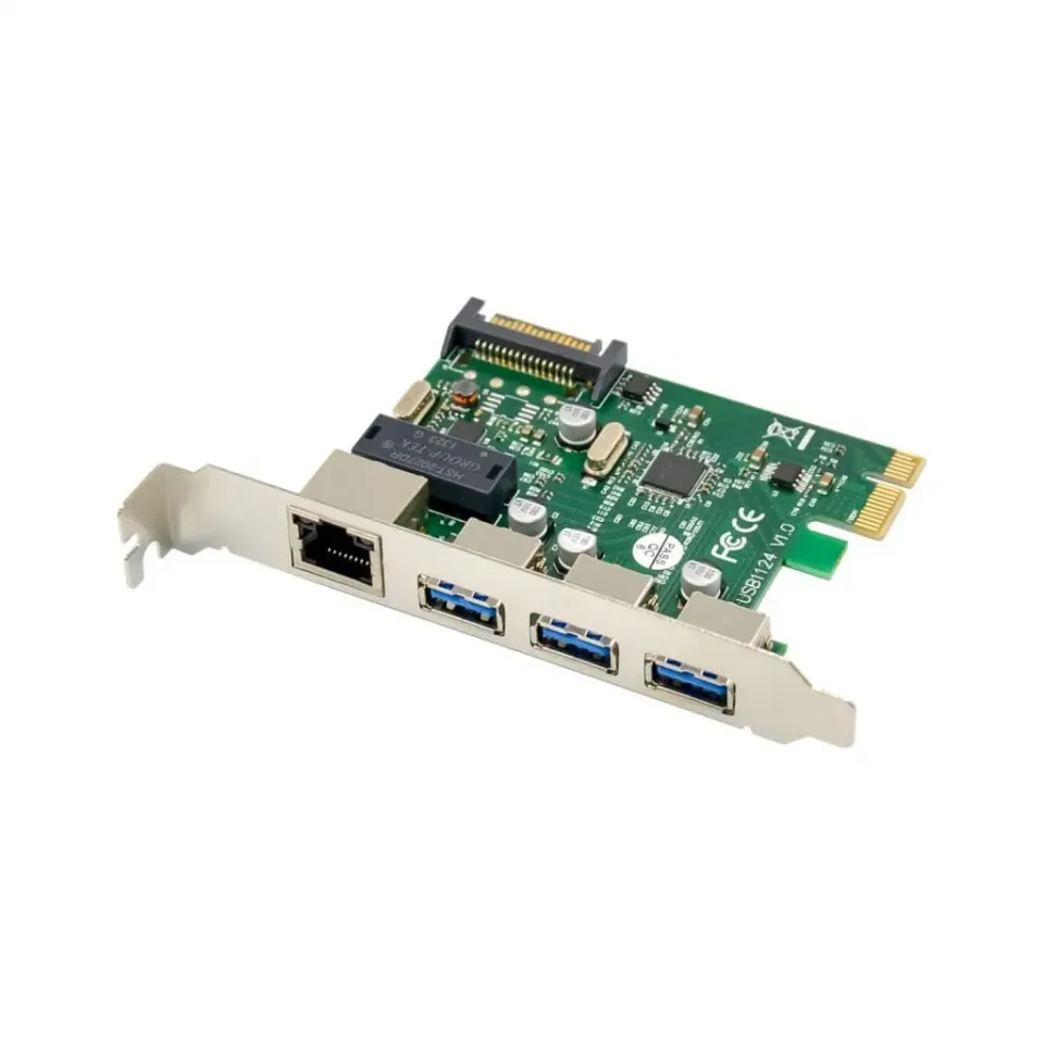 Microconnect VL805 RTL8153 PCIe Netwerkkaart USB 3.0 Gigabit