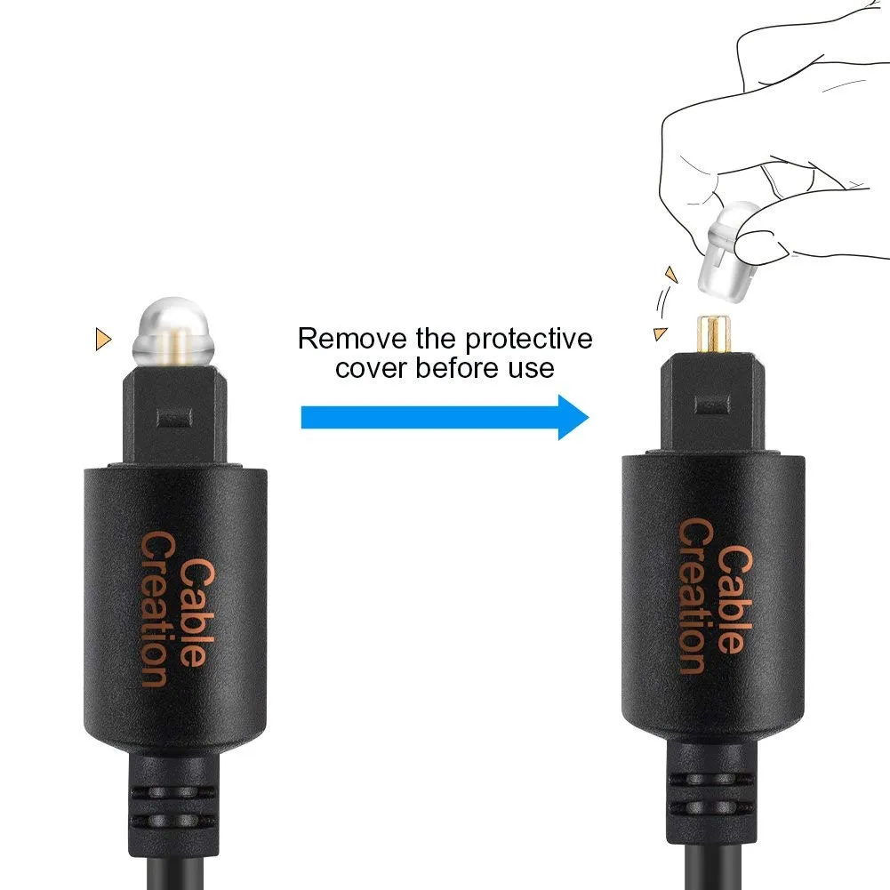 CableCreation optical audio kabel toslink 3,6 m