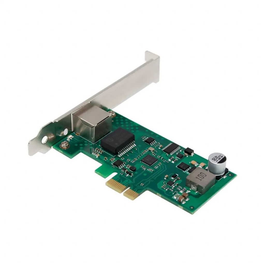 Microconnect I226 2.5G PoE netwerkkaart PCIe x1 RJ45