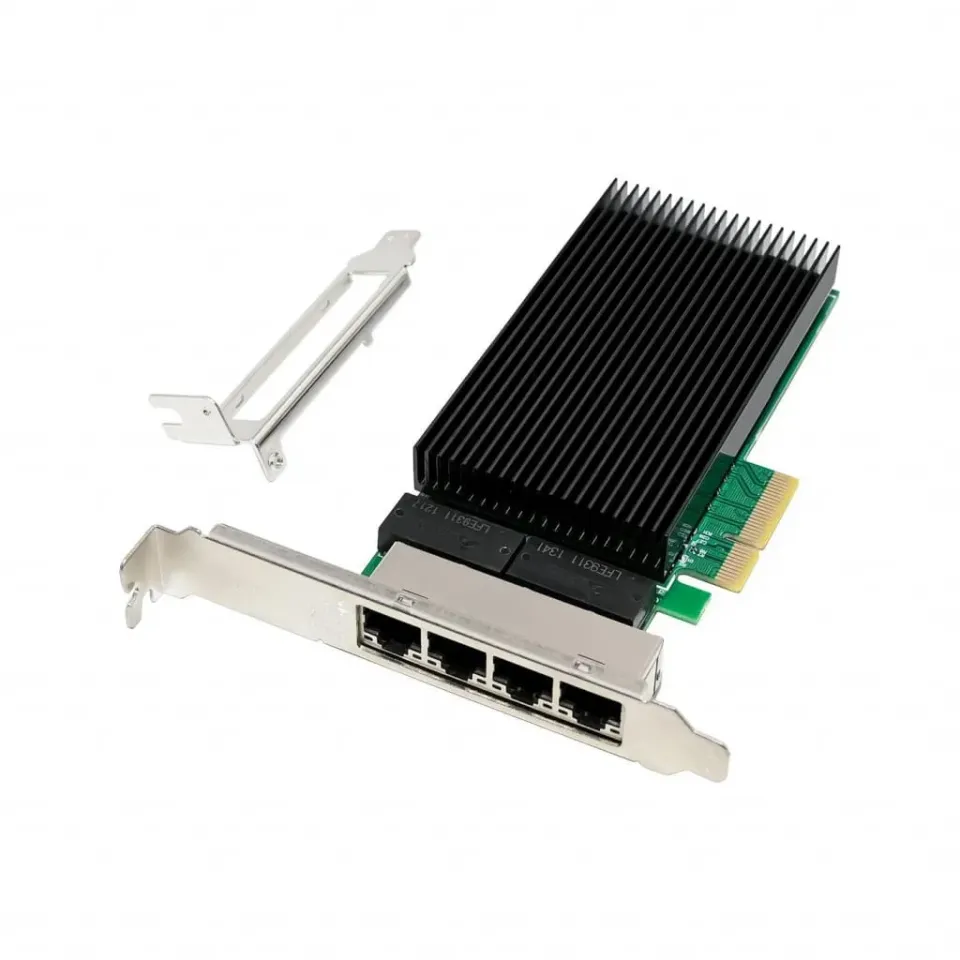 Microconnect PCIe netwerkkaart 4x 2.5G RJ45