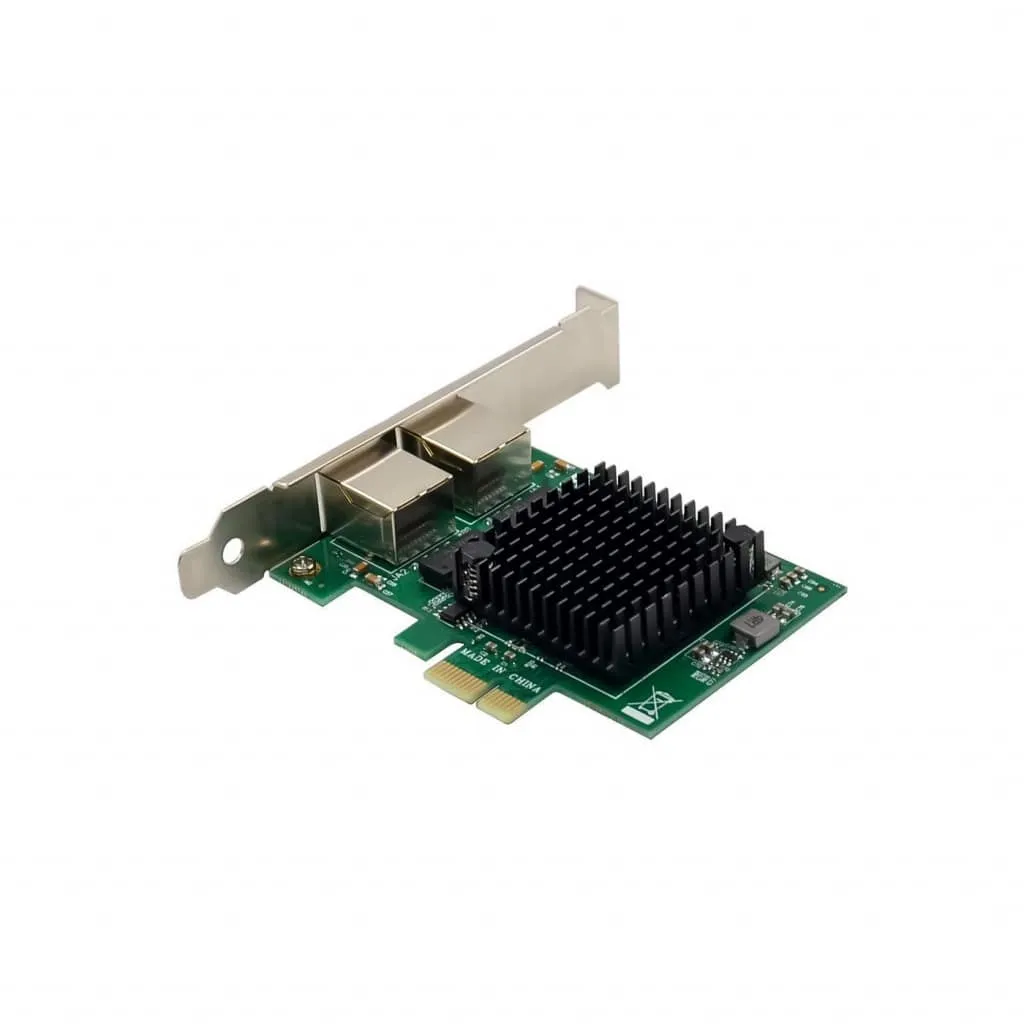 Microconnect 82571 netwerkkaart PCIe Dual-RJ45