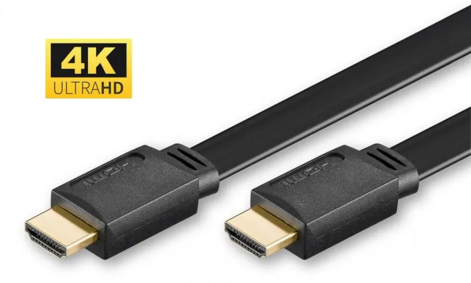 Microconnect HDMI 1.4 platte kabel 1m High Speed 4K