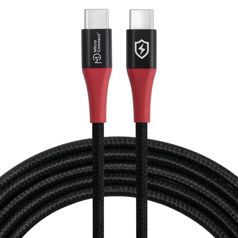 Microconnect Safe Charge USB-C kabel 1,5m 60W datablocker