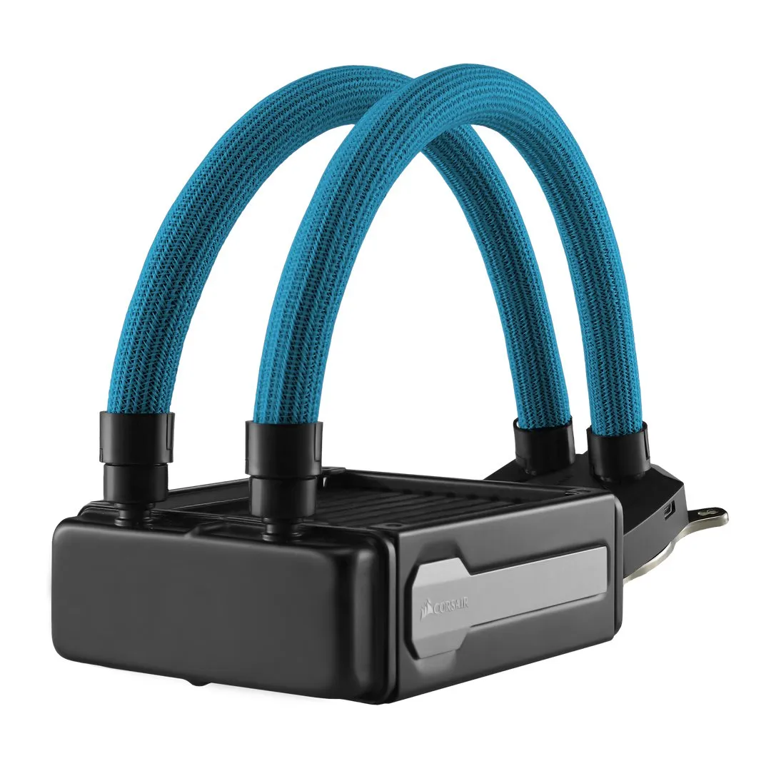 CableMod AIO sleeving kit serie 1 lichtblauw Corsair