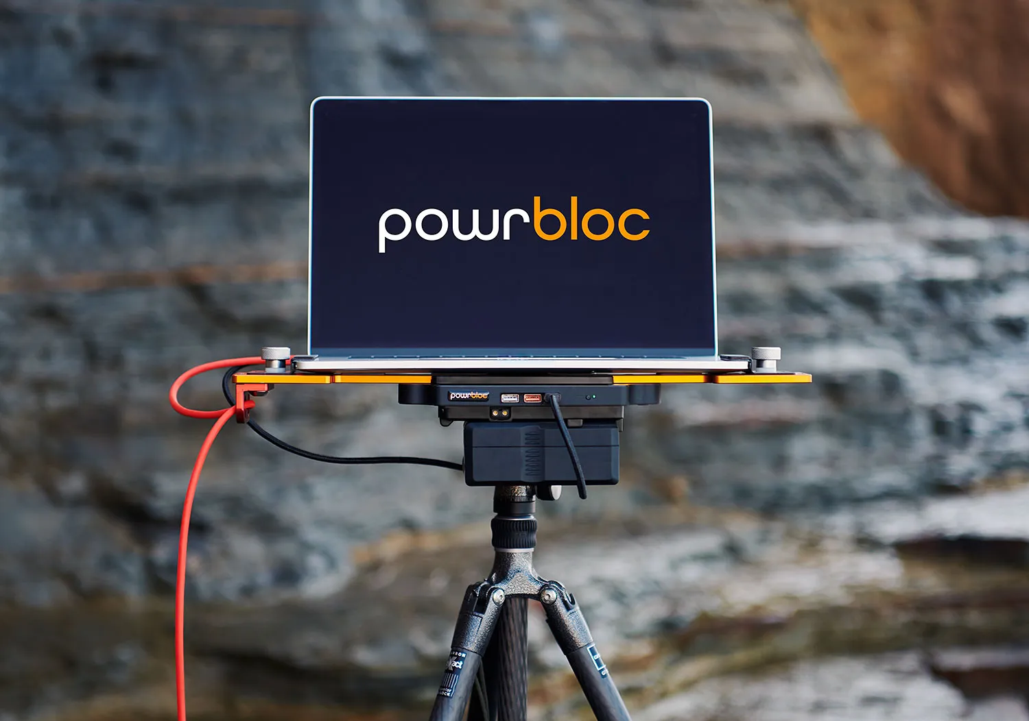 IQwire Powrbloc Megawatt V-Mount MacBook voeding DC-DC
