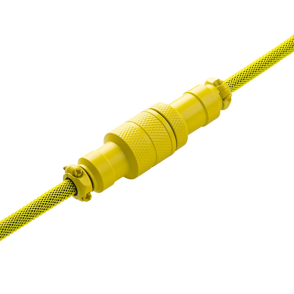 CableMod Pro Straight keyboardkabel USB-A USB-C 150cm geel