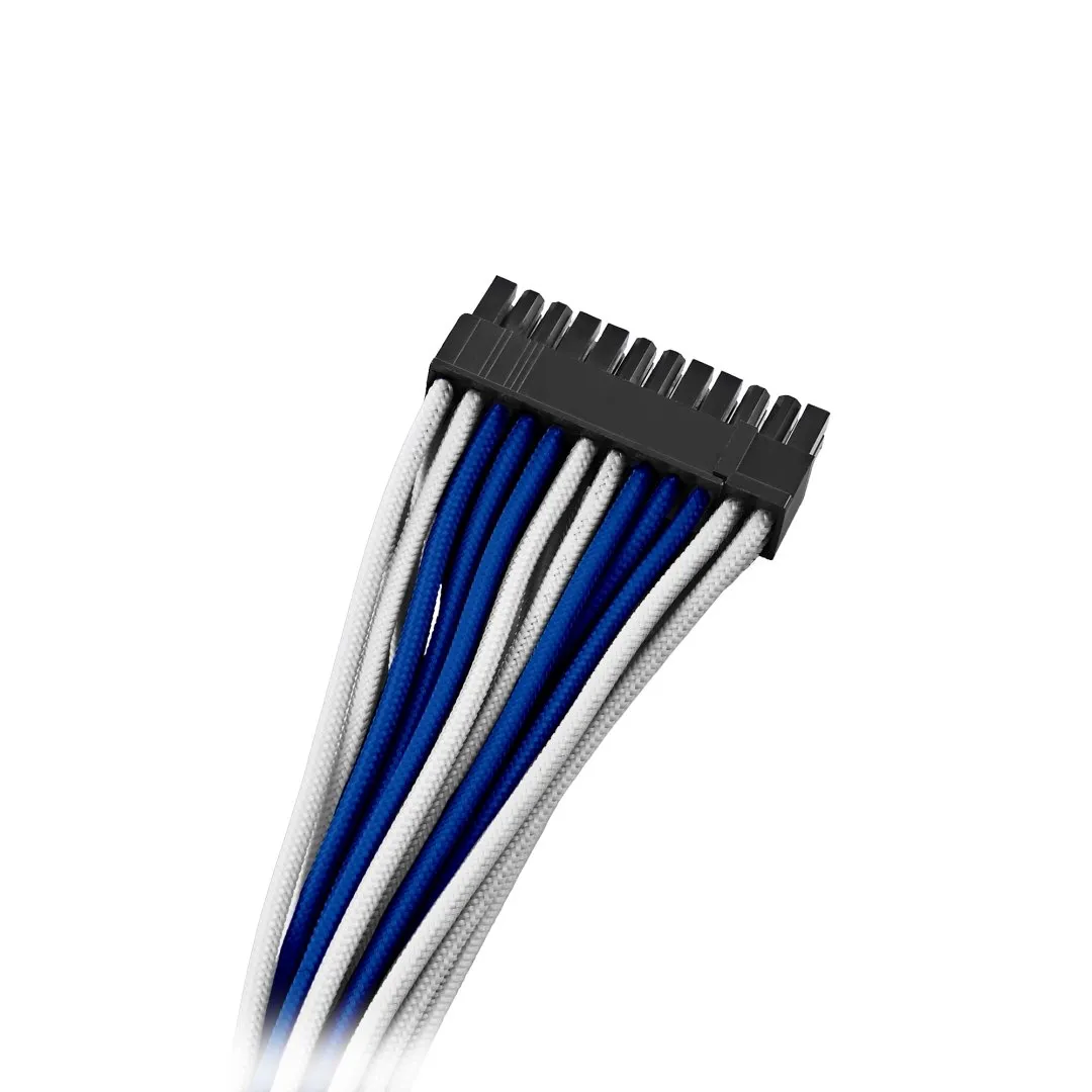 CableMod C-Series ModMesh kabelset Corsair RM wit-blauw