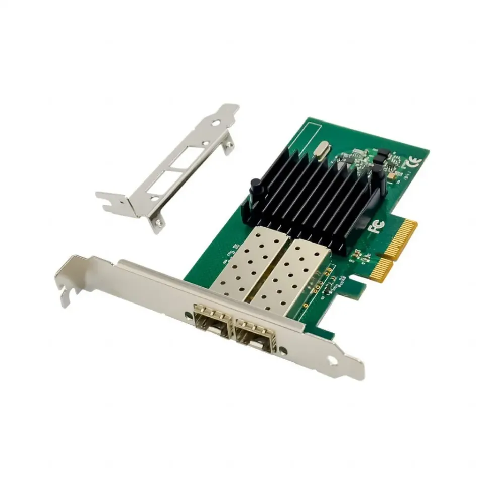 Microconnect I350-F2 netwerkkaart dual SFP 1GbE fiber