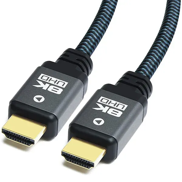 Yauhody Y-HDMI-BG Gevlochten 8K HDMI-kabel 48Gbps