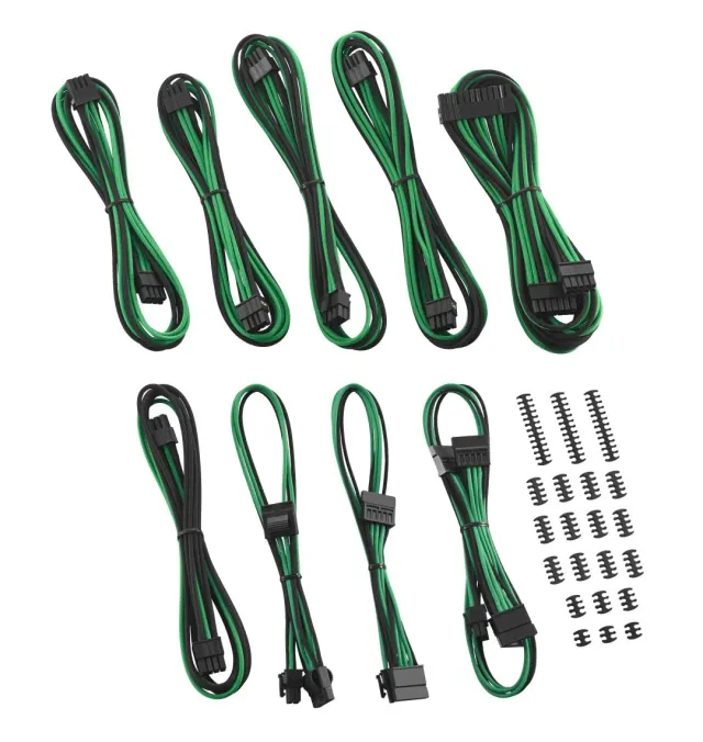 CableMod C-Series ModFlex Classic kabelset zwart-groen Corsair