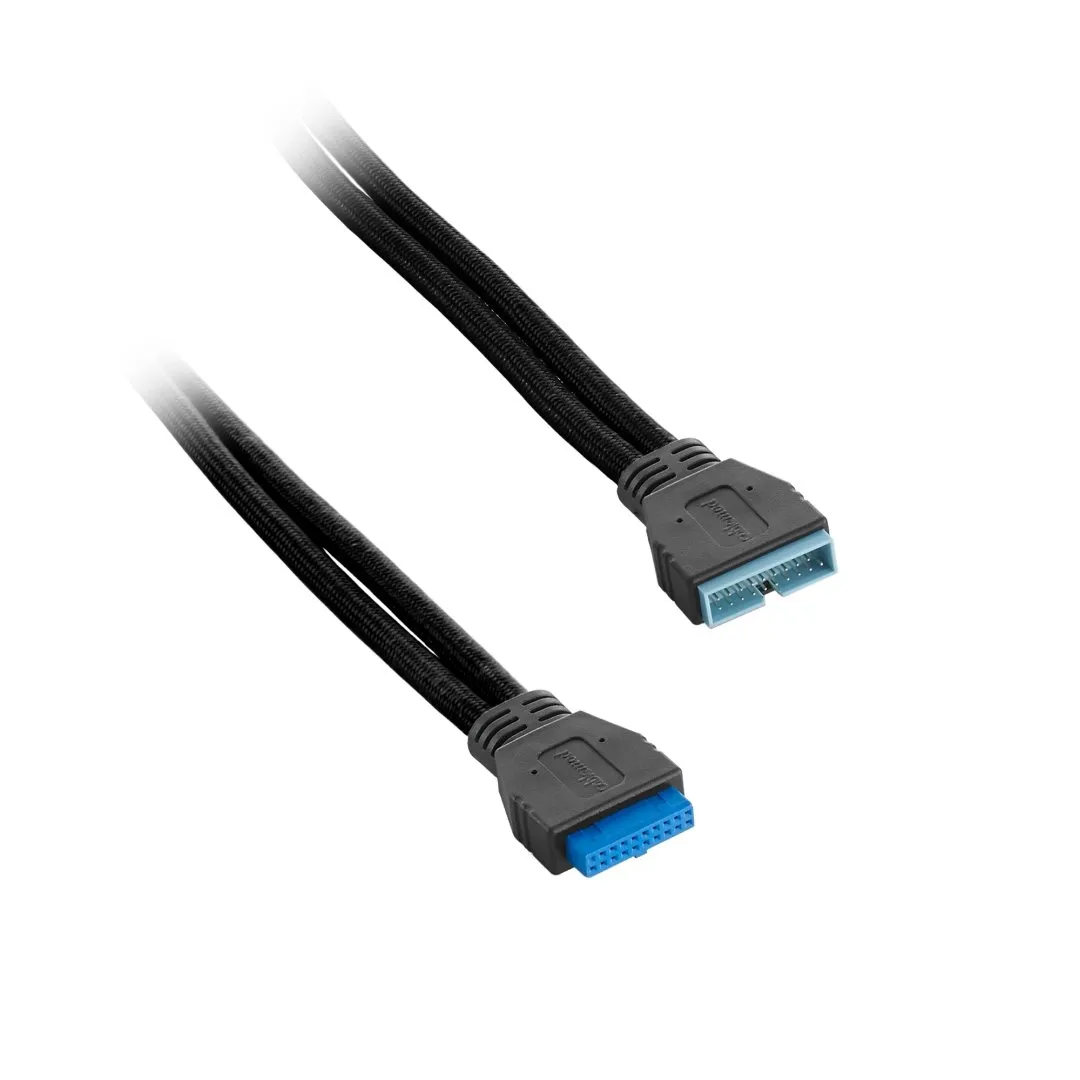 CableMod ModFlex interne USB 3.0 verlengkabel 50cm zwart