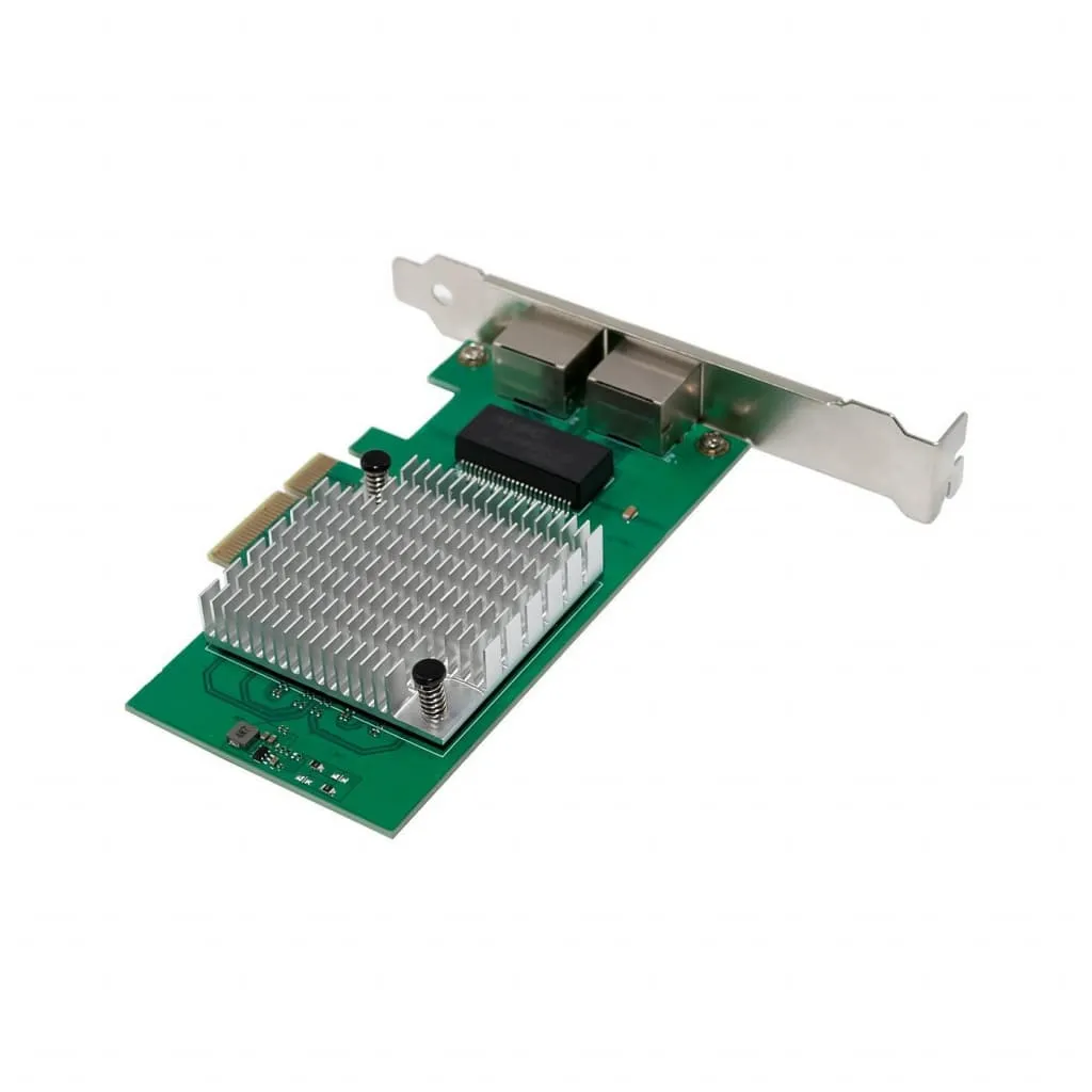 Microconnect I225-T2 netwerkkaart 2x 2.5G RJ45 PCIe
