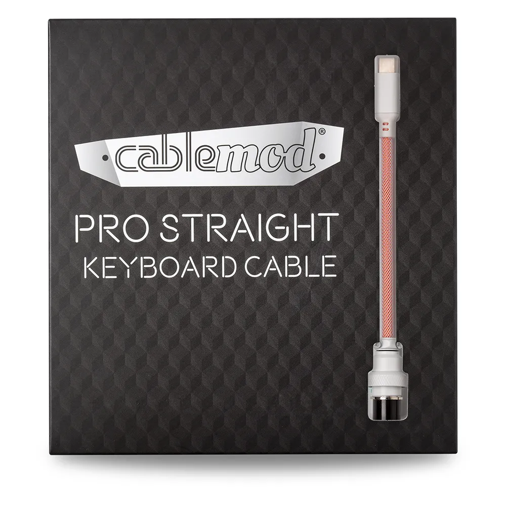 CableMod Pro toetsenbordkabel 150cm orangesicle USB-C