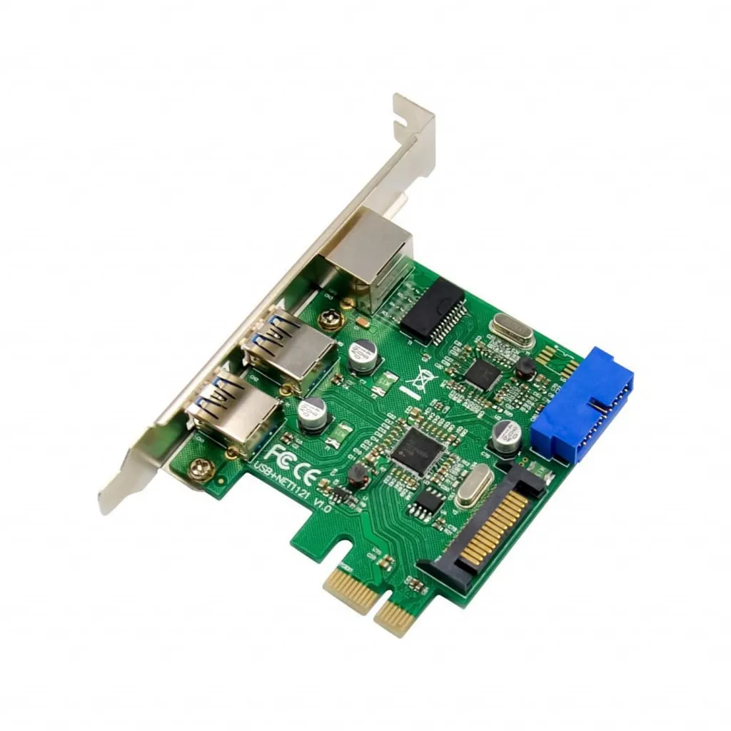 Microconnect PCIe X1 USB3.0 Gigabit netwerkkaart