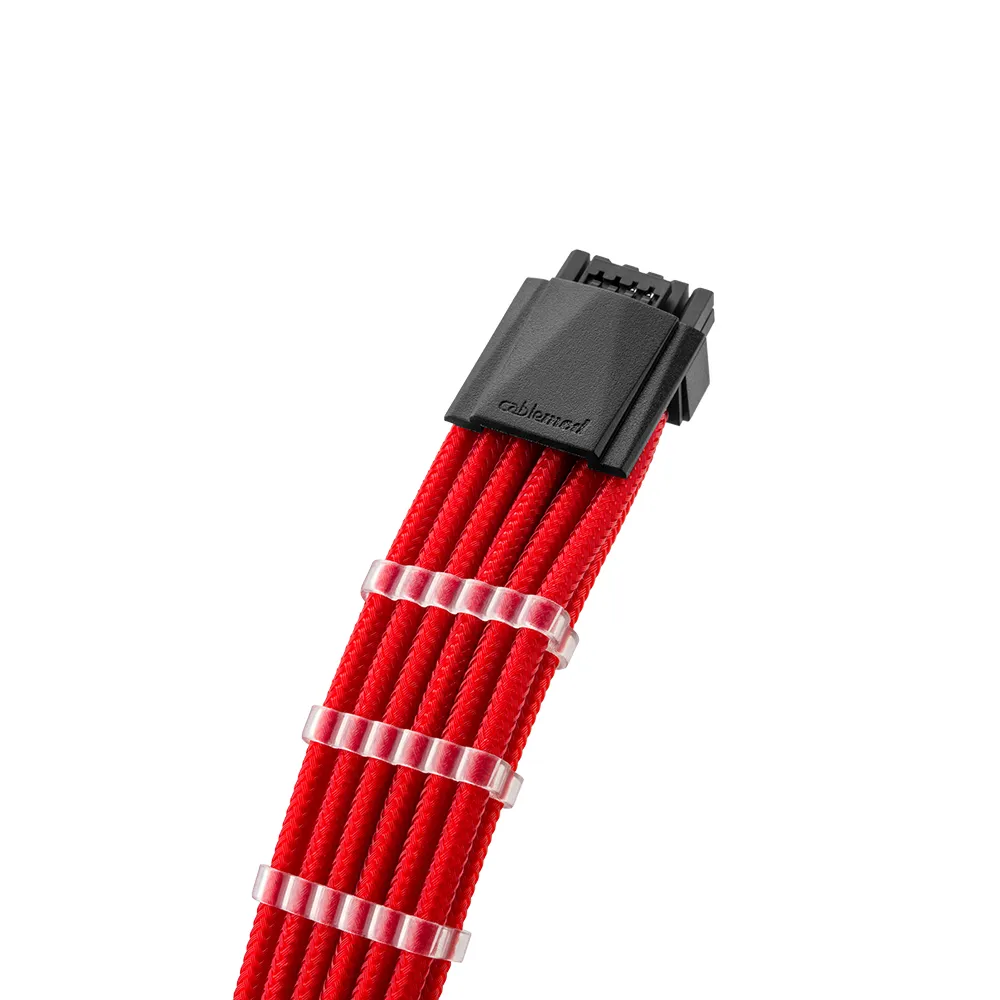 CableMod C PRO ModMesh 12VHPWR kabelkit Corsair rood