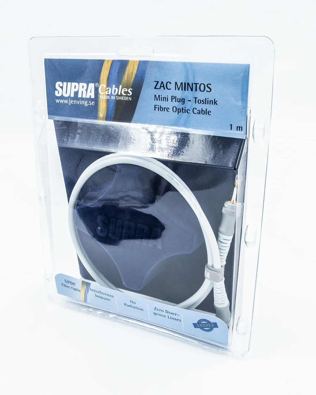Supra ZAC Mintos optische kabel mini-Toslink-Toslink
