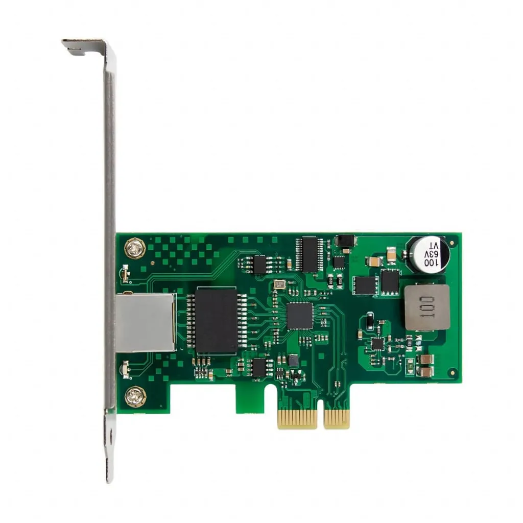 Microconnect I226 2.5G PoE netwerkkaart PCIe x1 RJ45