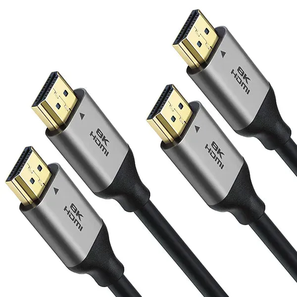 Yauhody Y-HDMI 8K HDMI-kabel 2.1 4-pack 48Gbps