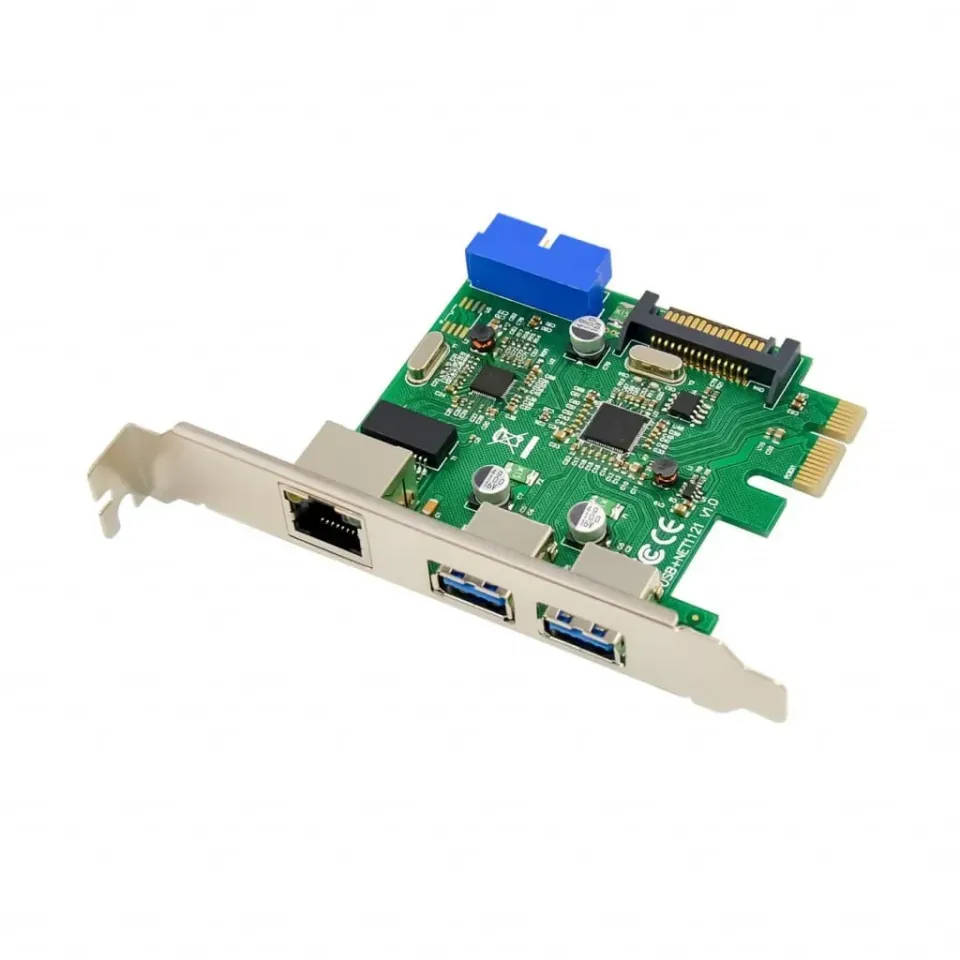 Microconnect PCIe X1 USB3.0 Gigabit netwerkkaart