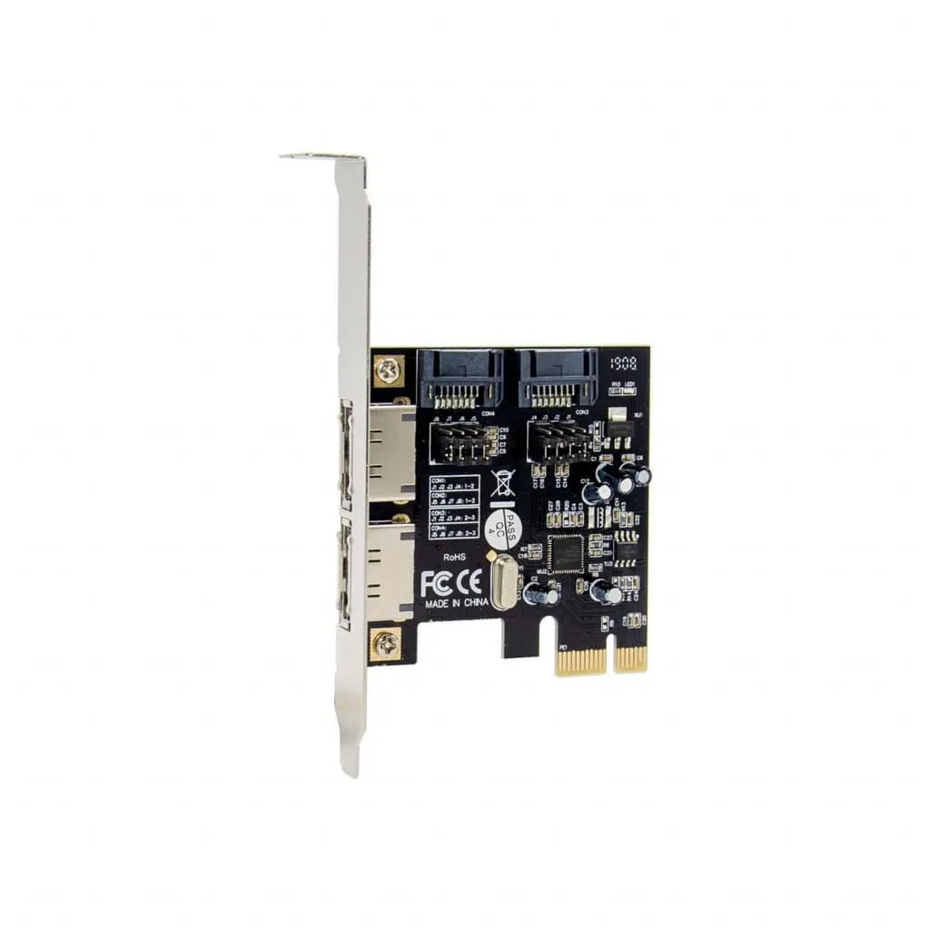 Microconnect PCIe SATA III Uitbreidingskaart ASM1061