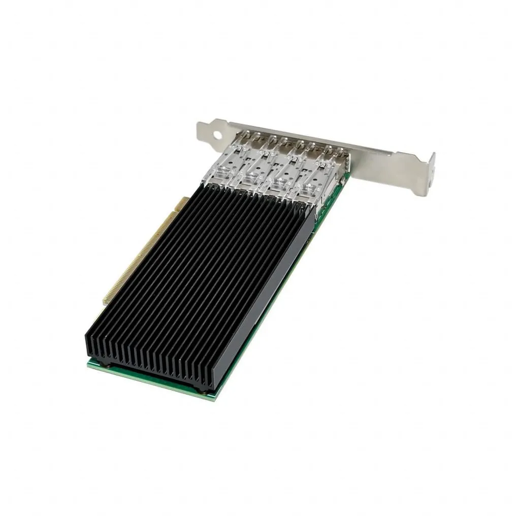 Microconnect ConnectX-4 netwerkkaart PCIe 4x25GbE SFP28
